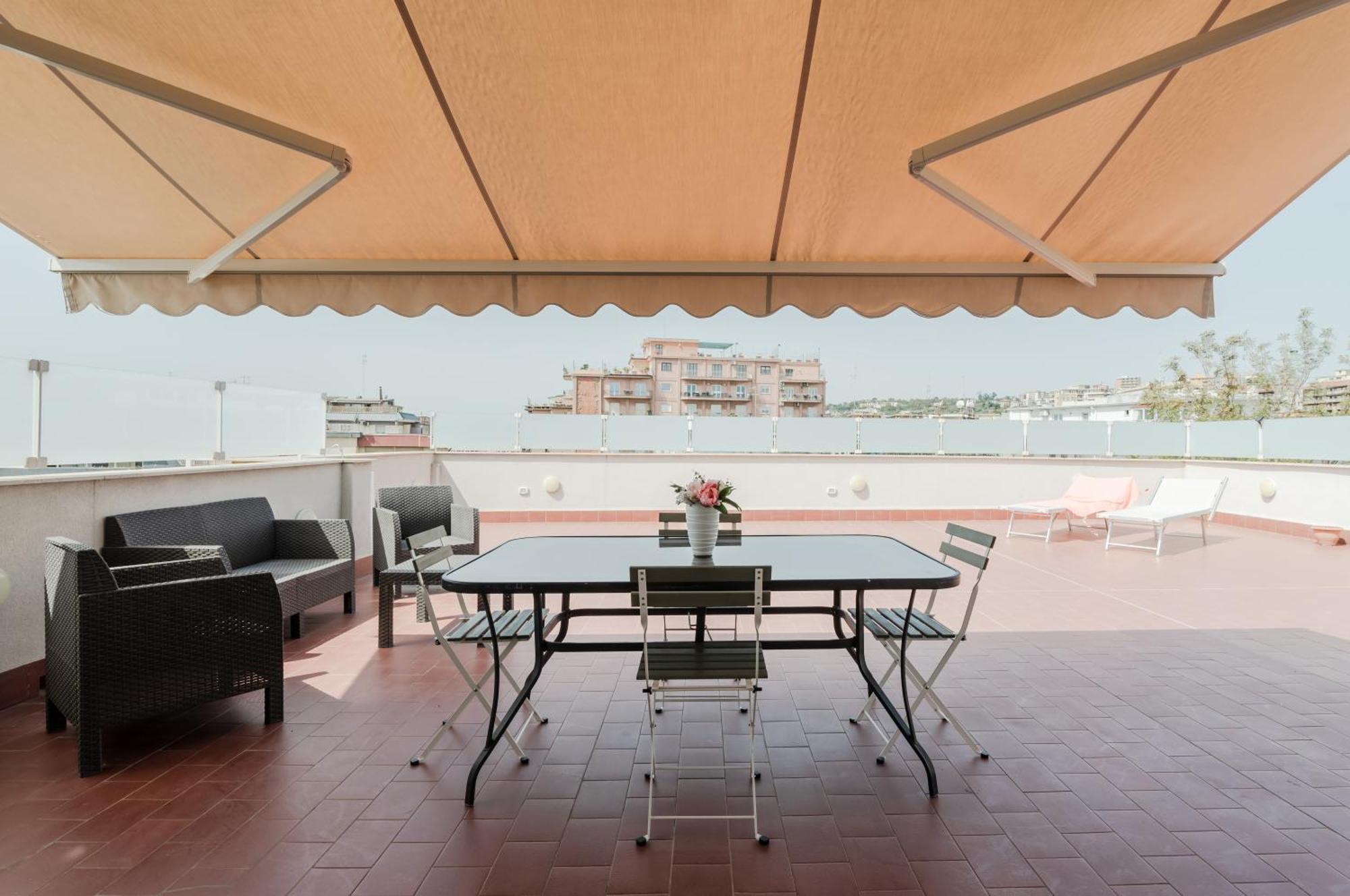 Catania Skyview Terrace: Your Urban Escape Eksteriør bilde