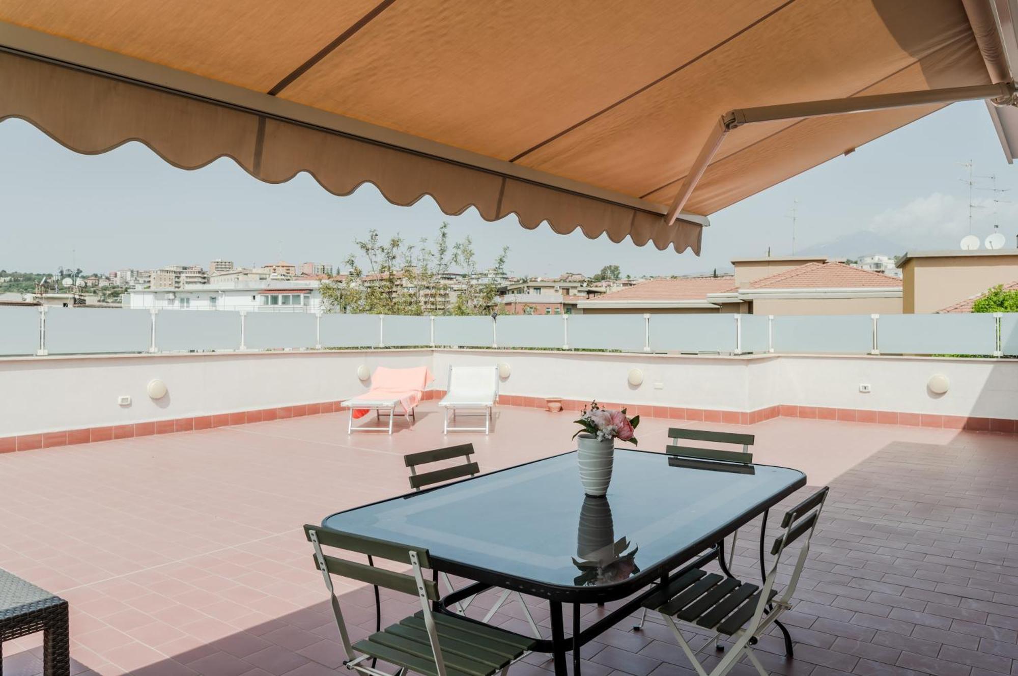 Catania Skyview Terrace: Your Urban Escape Eksteriør bilde