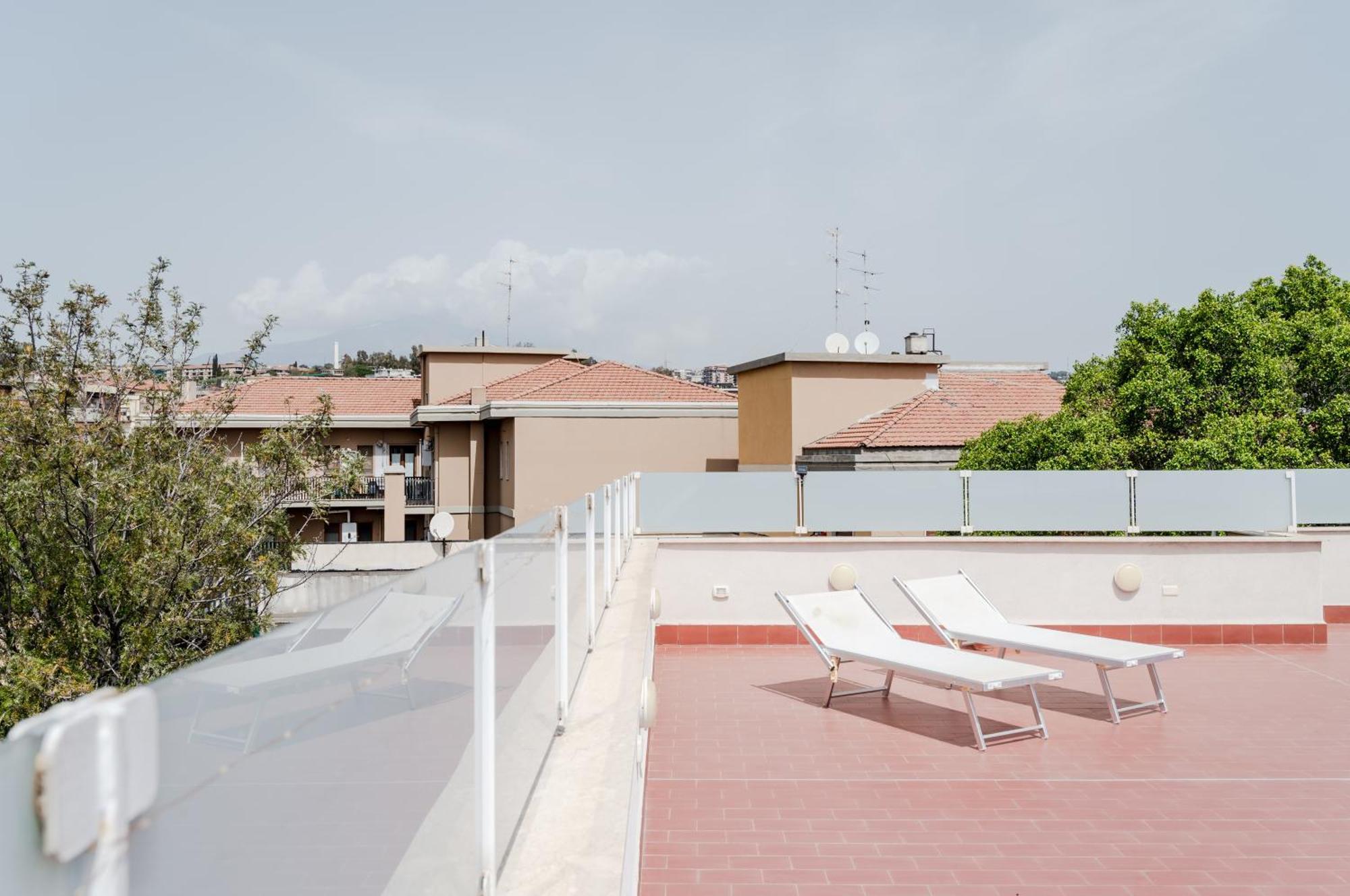 Catania Skyview Terrace: Your Urban Escape Eksteriør bilde